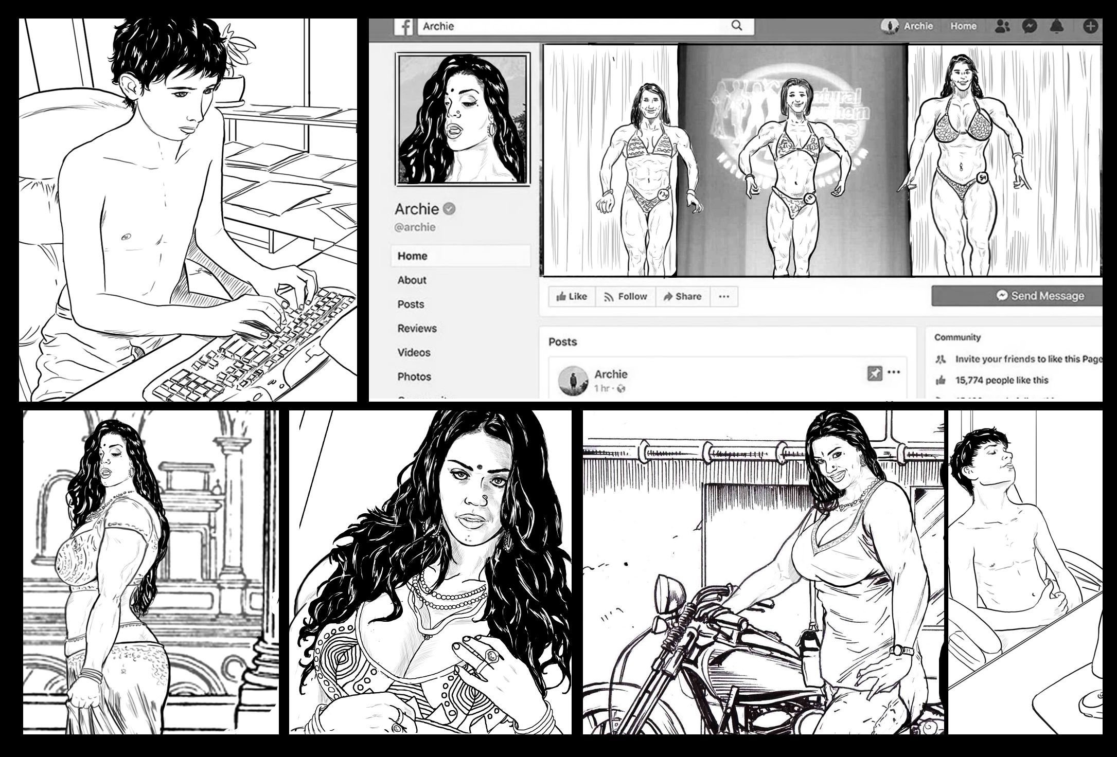 Honeymoon In Goa 3.1 - Amarsroshta page 41 hentai porn comic manga doujin